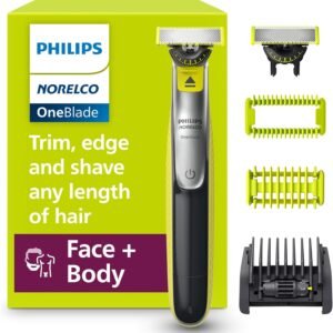 Philips Norelco OneBlade 360 Face + Body Hybrid Electric Shaver QP2834/70